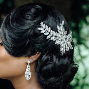 Bridal Crystal/Rhinestone Hair Comb (Wedding)